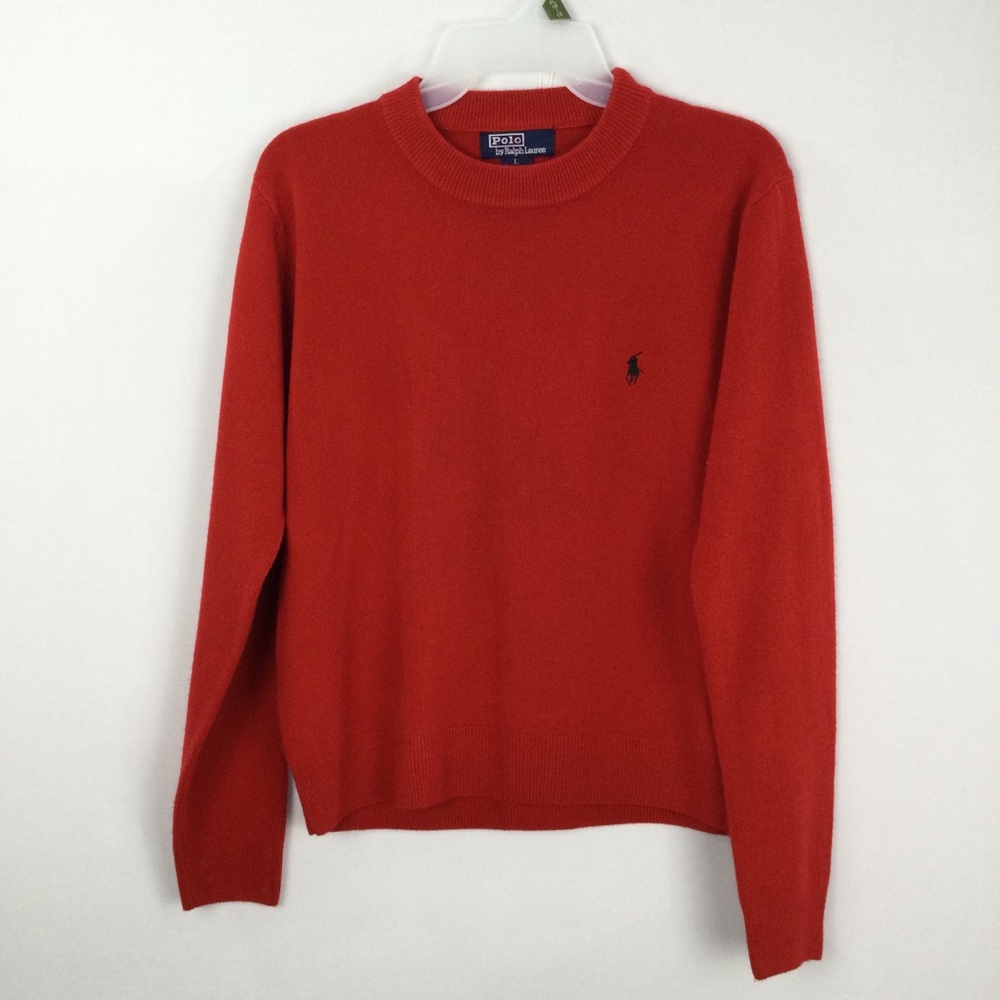 Polo Ralph Lauren Women's Cashmere Crewneck Sweater womens size Large